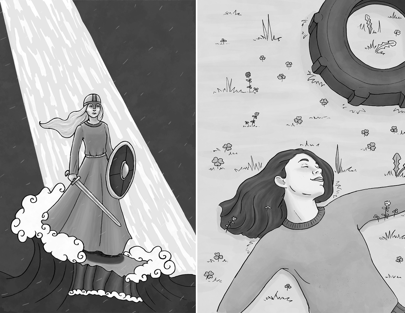 Arbeidsprøve – Illustratør Malena Ekeland