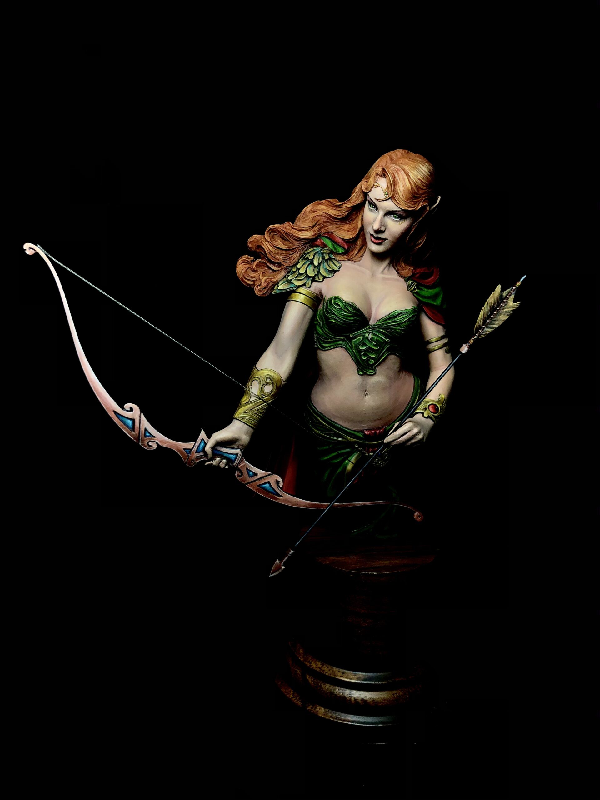 Arbeidsprøve – Figur maling, 3d maling