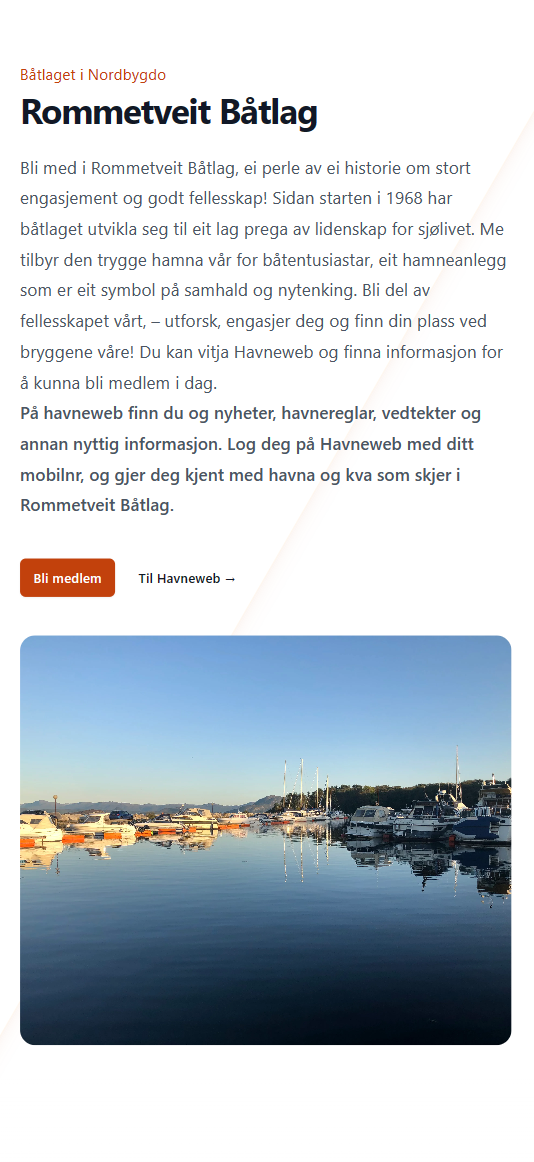 Arbeidsprøve – Webutvikler med fokus på raske, responsive landingssider