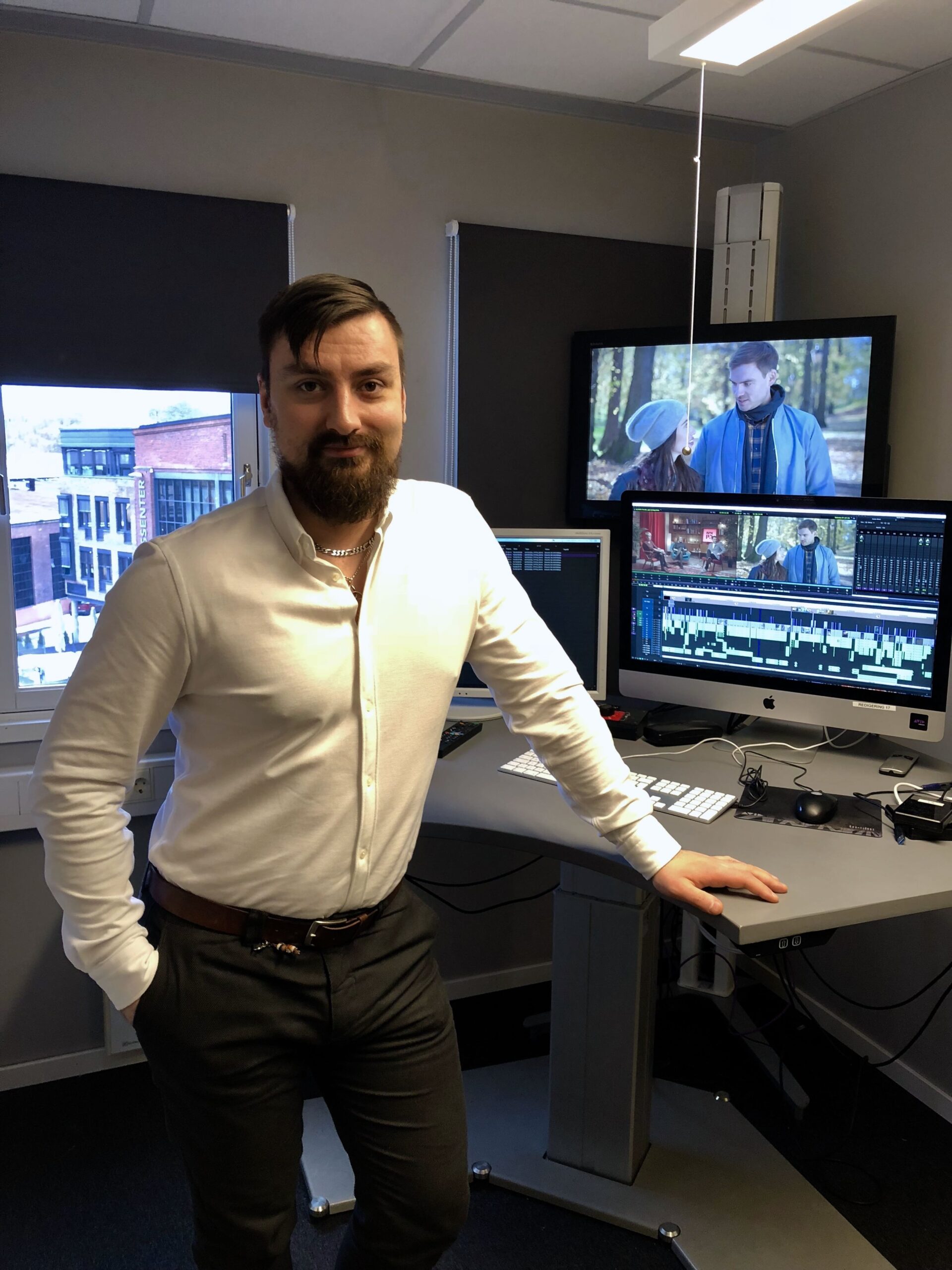 Arbeidsprøve – Frilans film og TV klipper med erfaring fra drama, reality TV og dokumentar.