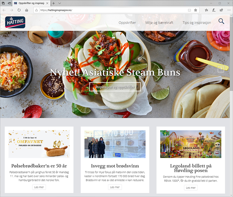 Arbeidsprøve – Webdesign og digital markedsføring