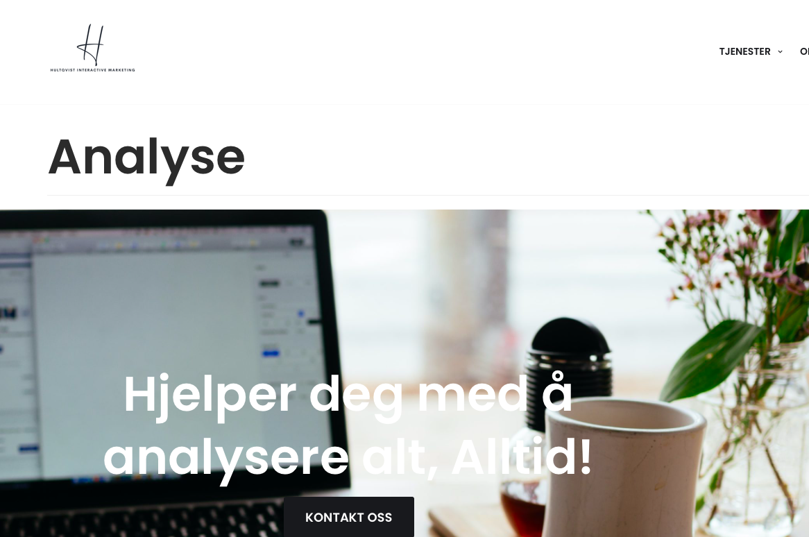 Arbeidsprøve – Bygg av nettside