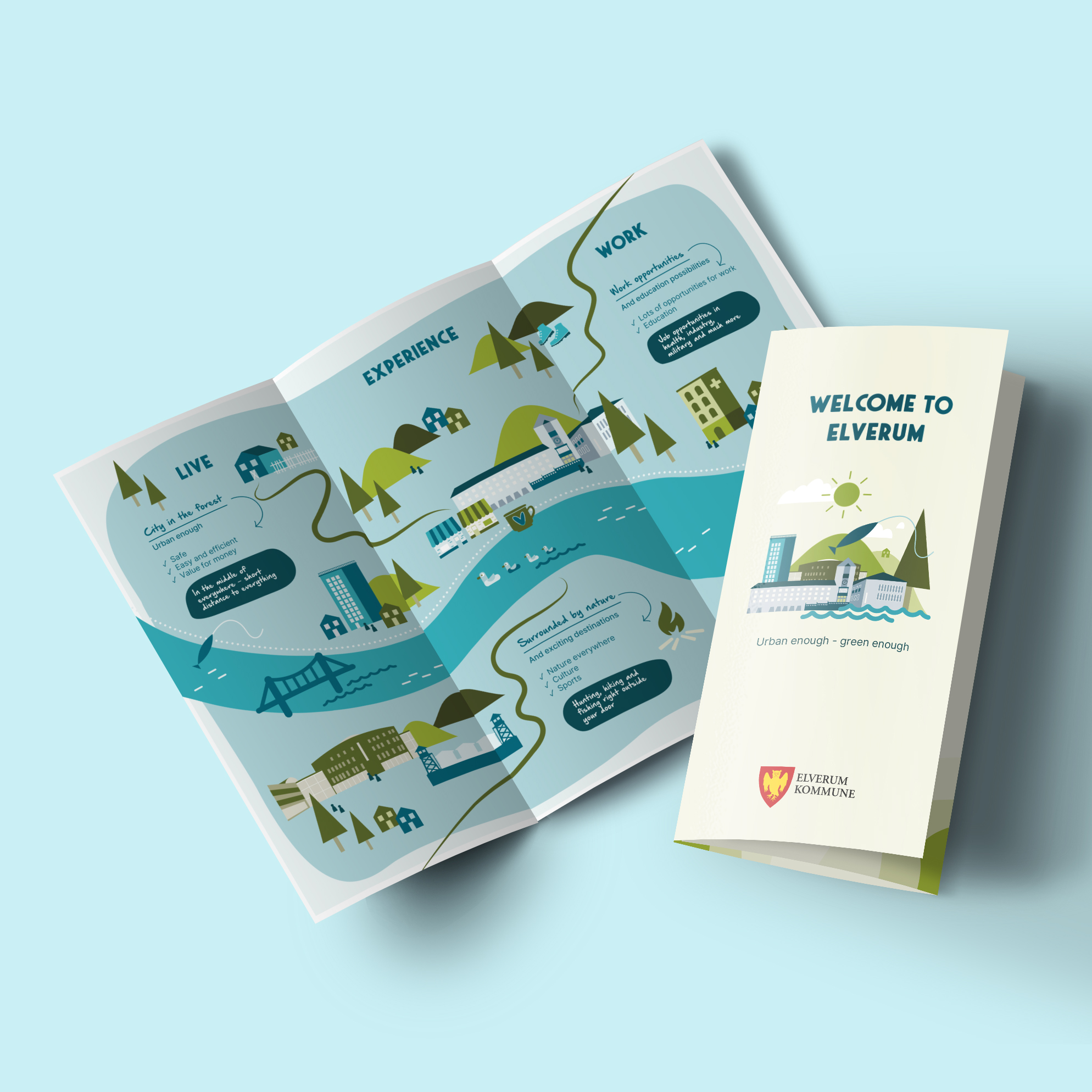 Arbeidsprøve – Grafisk designer og illustratør