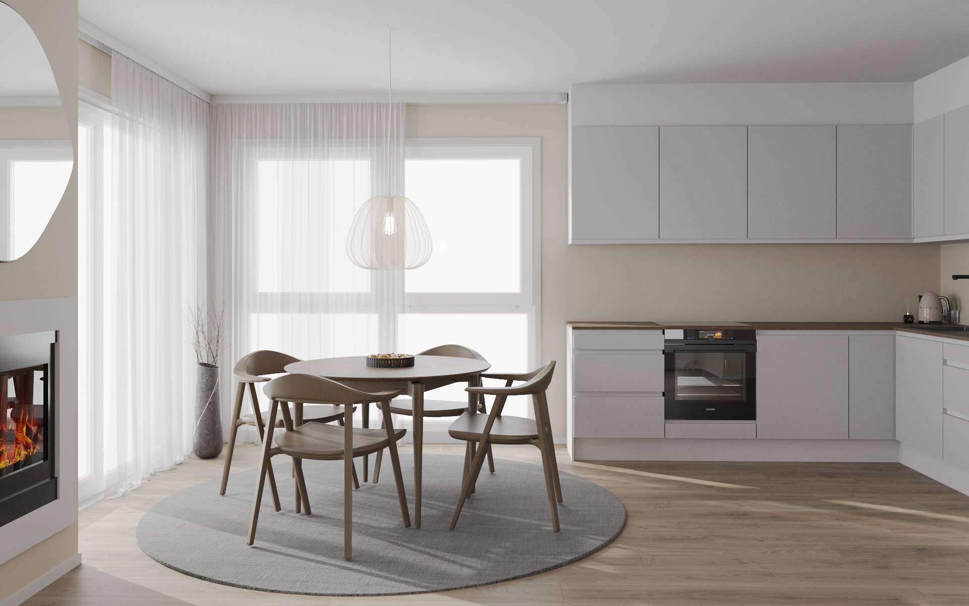 Arbeidsprøve – 3D-visualisering & interiørdesign