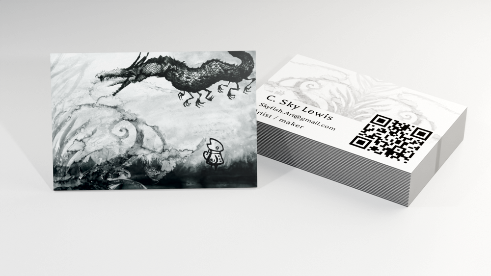 Arbeidsprøve – SkyfishArt illustrasjon