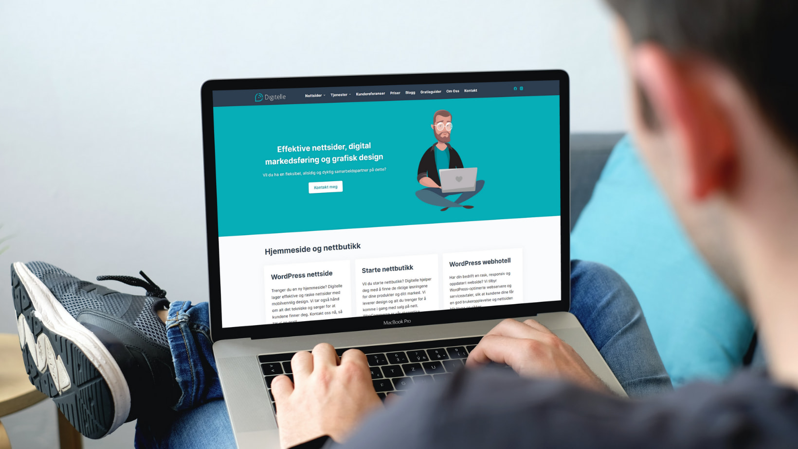 Arbeidsprøve – Effektive nettsider og nettbutikker, digital markedsføring og grafisk design